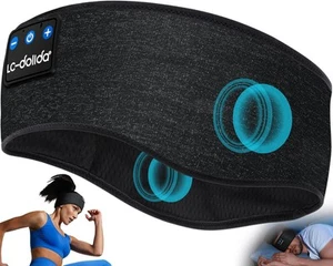 Cuffie Archetto Bluetooth Cuffie per Dormire Fascia Musicale Accoglienti S... - Foto 1 di 7