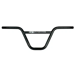 AnswerBMX Pro CrMo BMX Bars, (22.2) 8.5", Black - Picture 1 of 1