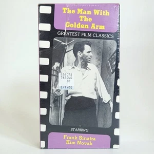 NEW Man with Golden Arm VHS Sealed NOS Drama Frank Sinatra Kim Novak B&W - Picture 1 of 7