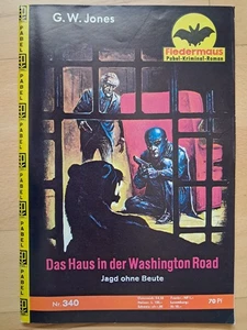 Thriller Fledermaus Kriminalroman Nr.340 - TOP Z0 Pabel Romanheft Erstdruck - Picture 1 of 3