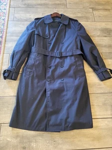 US Air Force All Weather Coat with removable liner, USAF Trench Jacket 44L A48 - Picture 1 of 18