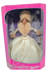 Barbie Sera Invernale Edizione Speciale Bambola 1998 Mattel NUOVA NRFB B4 - Foto 1 di 5