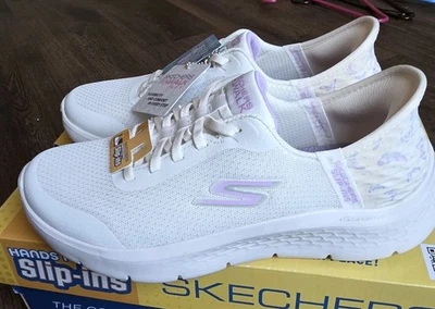 Zapatilla deportiva Skechers Go Walk Flex Eva púrpura natural para mujer talla 7,5 Foto 1 de 4