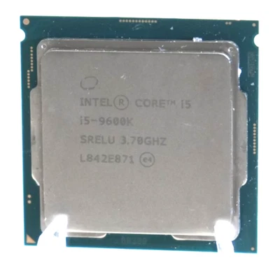 Intel Core i5-9600K 3.70GHz-4.6GHz 6-Core LGA1151 CPU Processor, SRELU - Image 1 of 2