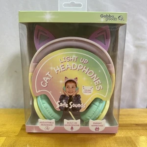 Kids SafeSounds Volume Limited LED Light Up Cat Over Ear Kopfhörer Kinder NEU - Bild 1 von 11