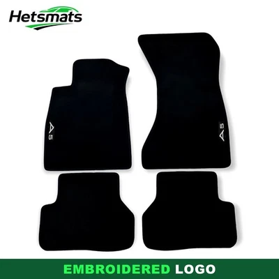 Alfombrillas alfombrillas coche terciopelo negro personalizadas para Audi A5 S5 RS5-2016-2023 Foto 1 de 4