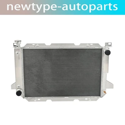 3 ряда алюминиевых радиаторов для 1985-97 96 Ford Bronco F150 F250 F350 5,0 л 5,8 л 7,5 л - Изображение 1 из 4