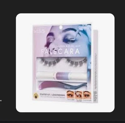 KISS Falscara DIY Lash Extension Starter Kit Lengthening Wisps 79838/sallc - Image 1 of 4