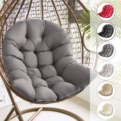 Swing Egg Chair Cushion One-Piece Basket Hammock Hanging Chair Replacement Pad - Image 1 of 4
