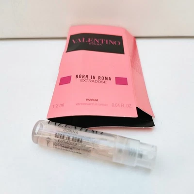1x Valentino Donna Born In Roma Extradose Parfum mini Spray Fragrance, 1.2ml New - image 1 of 4