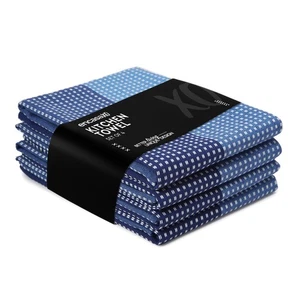 Juego de toallas de cocina de algodón - Toallas de té y paños de cocina súper absorbentes de 28"x18" para... - Imagen 1 de 7