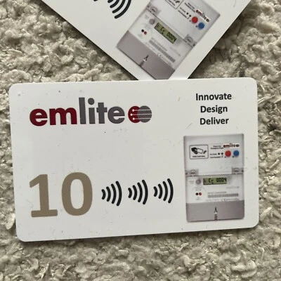MCG Emlite Electric Card Meter Preloaded with 10 Units x2