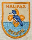 HALIFAX REGION Stitched Line Top Water Boy Scout Badge Canadian (NSH2A) USED