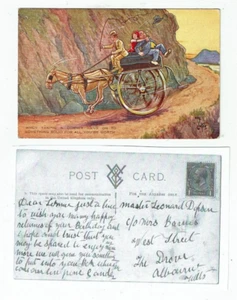 POSTCARD EARLY PRINTED BY REG CARTER ART COLOUR CARD. - Picture 1 of 1
