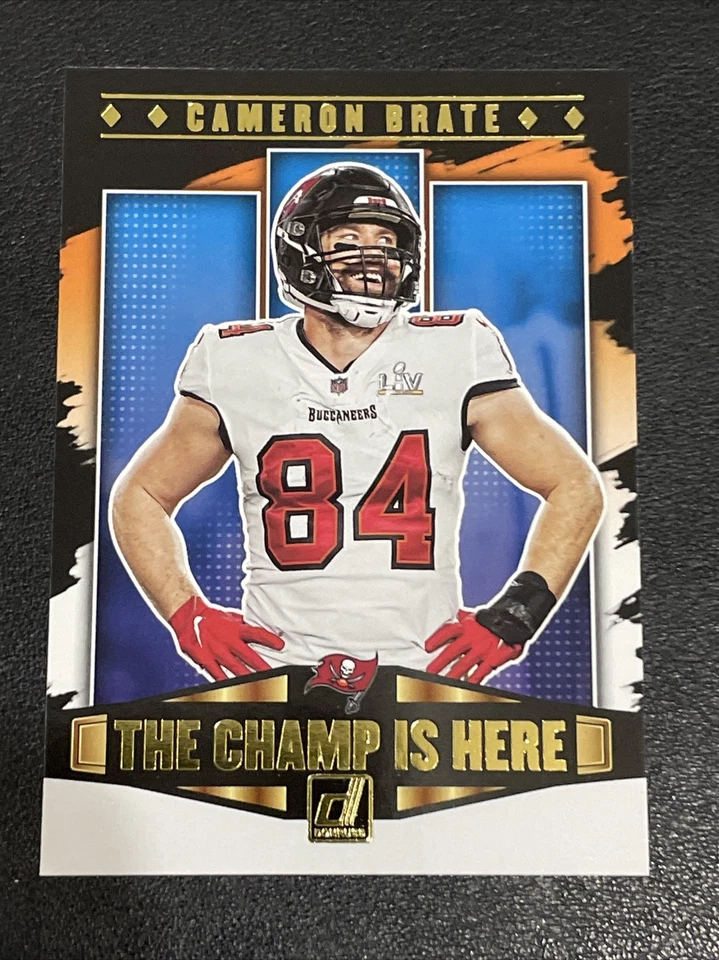 2021 Panini Donruss CAMERON BRATE The Champ is Here #7 - Image 1 of 1