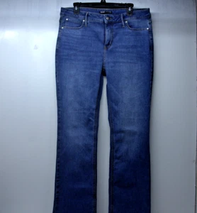 Pantalones de mezclilla de tiro medio Simply Vera Wang bootcut azul talla 12 para mujer - Imagen 1 de 16