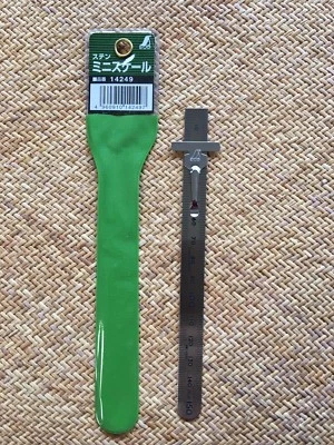 Mini escala de bolso Shinwa passo 1mm 150 mm #14249 - Imagem 1 de 3