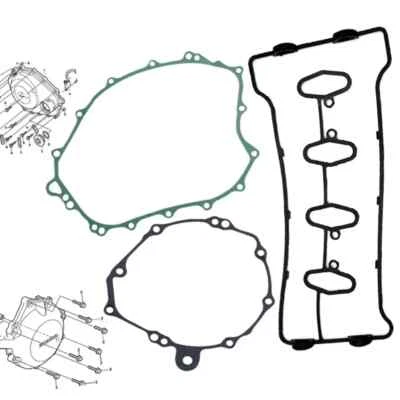 Kits de juntas de cubierta de culata de cárter para Honda CBR1000RR 2004-2007 Foto 1 de 4