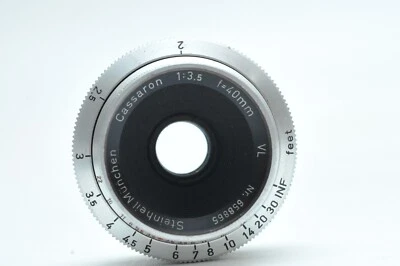 Steinheil Munchen Cassaron VL 40mm F3.5 for Exakta Mount or Mirrorless Cameras  - Image 1 of 4