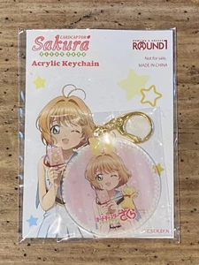 Cardcaptor SAKURA Clear Card ACRYLIC KEYCHAIN Ages 6+ FUKUYA Round 1 NEW Sealed - Bild 1 von 4