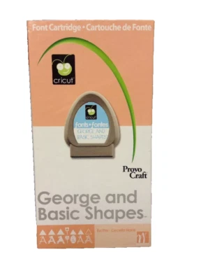 Cricut Cartridge - George and Basic Shapes- Gently Used - Complete! - Image 1 of 3