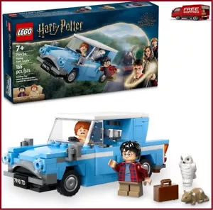 LEGO Harry Potter Flying Ford Anglia, Buildable Car Toy With 2 Minifigures For 7 - Picture 1 of 6