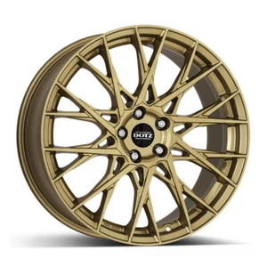 4 cerchi in lega DOTZ Fuji gold 9x19 5x112 ET 40 per AUDI - Foto 1 di 5