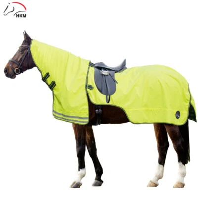 HKM Ausreitdecke Reflex wasserdicht mit abnehmbarem Halsteil - Bild 1 von 3