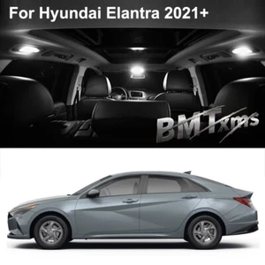 12x Interior Light Bulbs License Plate Lamp For Hyundai Elantra 2021+ White - Picture 1 of 11