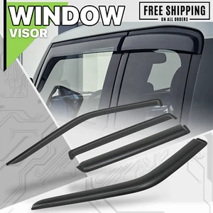 Smoke Window Visor Vent Wind Rain Deflector Guard fit 93-98 Heep Grand Cherokee - Picture 1 of 6
