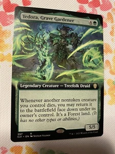 Yedora, jardinera de tumbas *sin papel* EXT ART C21 MTG CASI NUEVO/COMO NUEVO envío combinado Strixhaven - Imagen 1 de 2
