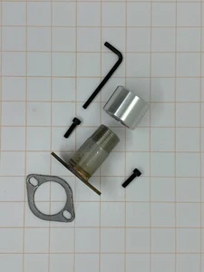 Escape GenExhaust para Honda EU6500is/EU7000is Inversor 1-1/2" extensión exhst (solo hardware) - Imagen 1 de 2