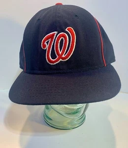 Washington Senators Nationals COOPERSTOWN COLLECTION Roman Hat 7 1/2 MLB NICE! - Picture 1 of 6