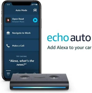 AMAZON 1. GENER ECHO FREIHÄNDIG SMART AUTO ALEXA AUTO LAUTSPRECHER NEU Show Dot Studio - Bild 1 von 9
