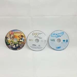 WII Action 3 Game Lot SSX Blur Quantam Of Solace Lego Indiana Jones Tested  - Picture 1 of 6