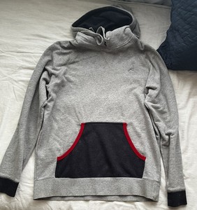 POLERON HOODIE BASICO HOMBRE MORADO