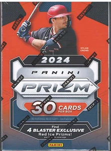 2024 Panini Prizm Baseball Factory Sealed Blaster Box Red Ice Prizms - Picture 1 of 1