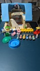 Vintage Little Tikes Blue Roof Dollhouse Mid Century Modern MCM + ACCESSORIES 