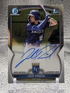 2023 Bowman Chrome 1st Bowman Jack Pineda Auto, #CPA-JPI