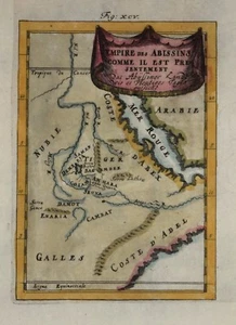 ÄTHIOPIEN - EMPIRE DES ABISSINS BY MALLET, 1683. - Bild 1 von 1