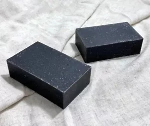 Organic Charcoal Soap, Cleansing Bar Soap, Organic Soap - Picture 1 of 5