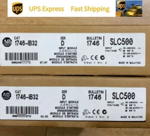Free Tax 1746-IB32 SER D AB SLC500 PLC Input Module 1746IB32 New Factory Sealed - Picture 1 of 1