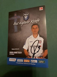 FSV Frankfurt , S. Kmetsch , Autogrammkarte, Fussball - Bild 1 von 2