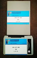 Rare Automobiles Peugeot Video Formation 205 Et 309 En L. V. P. Cassette 20K