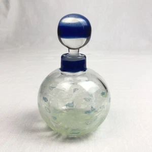 Vera Walther Flakon perfum podpisany Studio Art Szkło dmuchane do ust Made in Germany - Zdjęcie 1 z 18