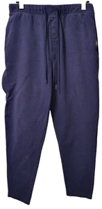 Eddie Bauer Men Medium Lounge Pant Blue Pocket Stretch Pull on - Picture 1 of 9