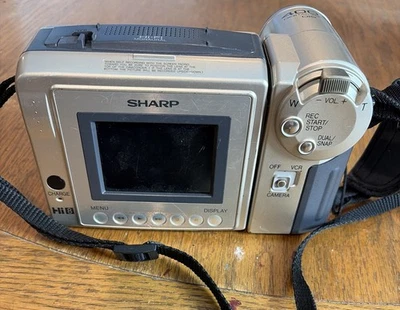 Sharp Viewcam VL-AH50U Hi-8 VCR Camcorder Vintage NO CORDS AS IS - Image 1 of 4