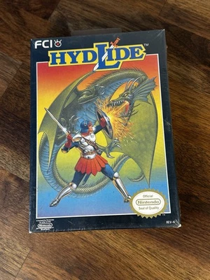 HYDLIDE - NES Nintendo NEW & Factory Sealed with H-Seam! - Image 1 of 4