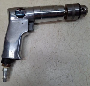 3/8" Air Drill Craftsman Pneumatic Reversable Drive Hand Tool #875-188920 Japan - Picture 1 of 8