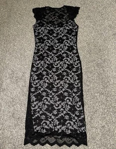 Womens Amy Childs Dress, Black, Size 12, Stretch, Lined - Picture 1 of 3